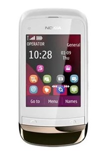 Nokia C2-03 Golden White