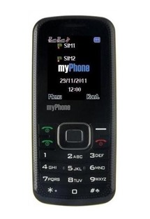 myPhone 3020i Bueno Black / Yellow