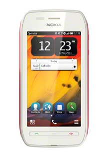 Nokia 603 White / Fushia