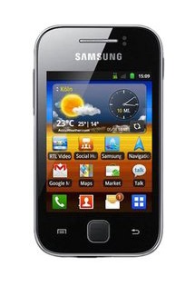 Samsung S5360 Galaxy Y Absolute Black