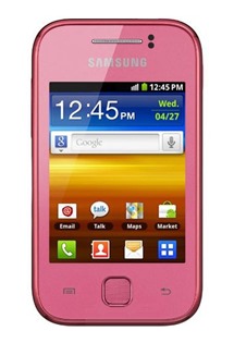 Samsung S5360 Galaxy Y Coral Pink