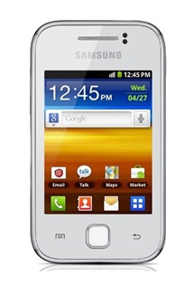 Samsung S5360 Galaxy Y Pure White