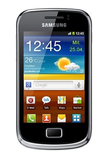 Samsung S6500 Galaxy Mini 2 Modern Black (GT-S6500XKAXEZ)