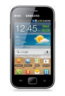 Samsung S6802 Galaxy Ace Duos Metallic Black (GT-S6802HKAETL)