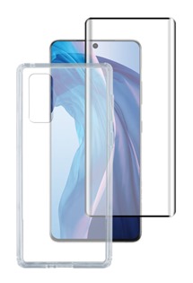 4smarts 360° X-Pro UltraSonix Full Frame tvrzené sklo černé + zadní kryt pro Samsung Galaxy S22 Ultra
