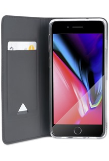 4smarts URBAN Lite flipové pouzdro pro Apple iPhone SE 2020 / 8 / 7 černé