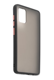 4smarts MALIBU odolný zadní kryt pro Samsung Galaxy A71 černý