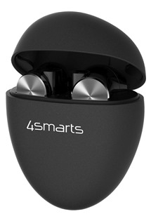 4smarts Pebble TWS bezdrátová sluchátka černá