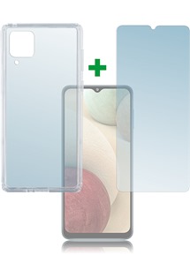 4smarts 360° Protection set: tvrzené sklo + zadní kryt pro Samsung Galaxy A12