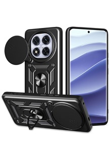 Tech-Protect CamShield zadn� kryt s krytkou kamery / stoj�nkem pro Xiaomi Redmi Note 14 Pro 5G / POCO X7 5G �ern�