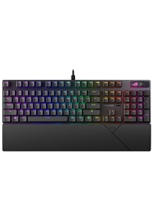 ASUS ROG Strix Scope II X (ROG NX Snow V2 / PBT) - US bezdrtov mechanick klvesnice ern