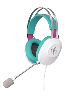 ASUS TUF Gaming H1 GEN II Hatsune Miku Edition dr�tov� hern� sluch�tka p�es hlavu b�l�