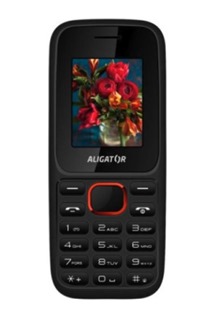 Aligator D200 Dual-SIM Black / Red