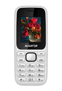 Aligator D200 Dual-SIM White / Black