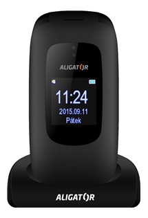 Aligator V600 Senior Titan / Black + nab�jec� stoj�nek