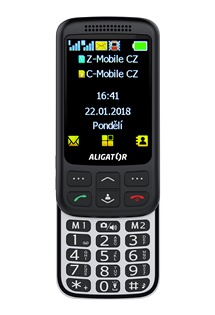 Aligator VS900 Senior Black / Silver + nab�jec� stoj�nek