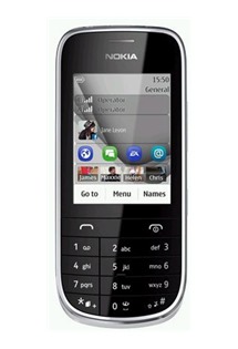 Nokia Asha 202 Silver White