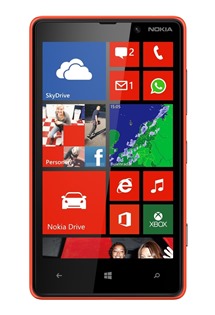 Nokia Lumia 820 Red