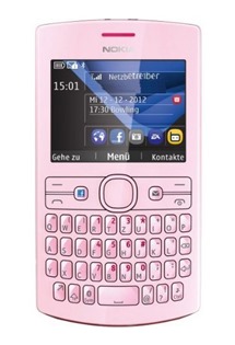 Nokia Asha 205 Magenta / Soft Pink