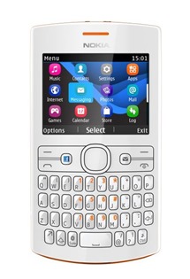 Nokia Asha 205 Orange / White