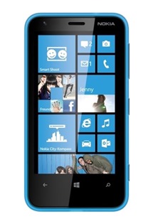 Nokia Lumia 620 Cyan
