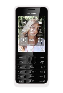 Nokia 301 Dual-SIM White