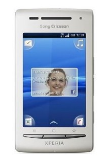 Sony Ericsson X10 mini Pearl white