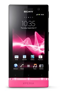 Sony ST25i Xperia U Black Pink