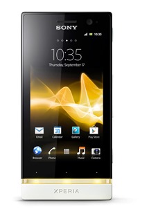 Sony ST25i Xperia U Pure White Yellow