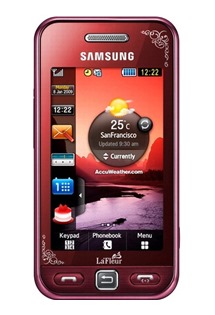 Samsung S5230 Garnet Red