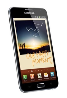 Samsung N7000 Galaxy Note Metallic Black