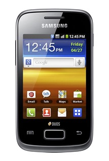 Samsung S6102 Galaxy Y DUOS Black (GT-S6102SKAXEZ)