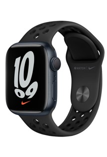 Apple Watch Series 7 Nike Edition 41mm Midnight/Anthracite + Black