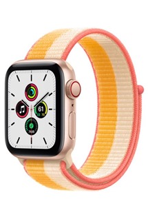 Apple Watch SE Cellular 40mm Gold/Maize + White Loop