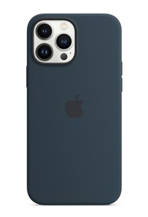Apple silikonový kryt s MagSafe na Apple iPhone 13 Pro hlubomořsky modrá (Abyss Blue)