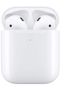 Apple AirPods 2019 bezdrátová sluchátka s nabíjecím pouzdrem bílá