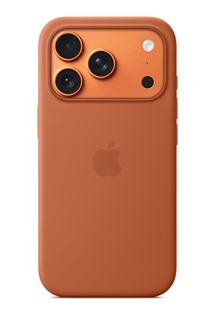 Apple silikonov zadn kryt s podporou MagSafe pro Apple iPhone 17 Pro terakotov