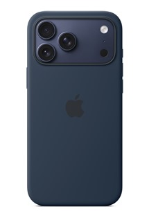 Apple silikonov zadn kryt s podporou MagSafe pro Apple iPhone 17 Pro Max temn inkoustov