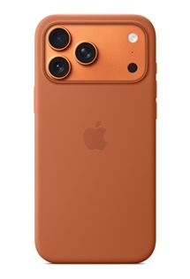 Apple silikonov zadn kryt s podporou MagSafe pro Apple iPhone 17 Pro Max terakotov