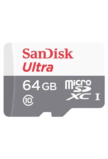 SanDisk Ultra microSDXC 64GB 100MB / s + adaptér