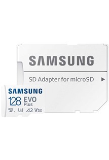 Samsung EVO+ microSDXC 128GB + SD adaptér