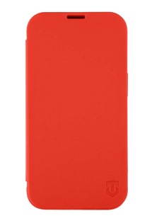 Tactical Safety Smoothie flipové pouzdro pro Apple iPhone 13 červené