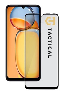 Tactical Glass Shield tvrzené sklo pro Xiaomi Redmi 13C / POCO C65 Full Frame černé