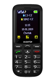 Aligator A700 Senior Black + nab�jec� stoj�nek