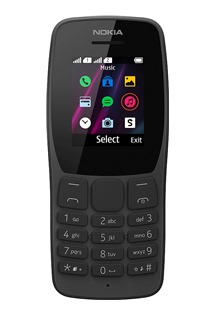 Nokia 110 Dual-SIM Black
