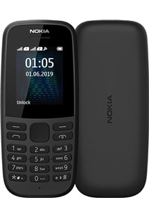 Nokia 105 (2019) Dual SIM Black