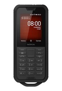 Nokia 800 Tough Dual-SIM Black Steel