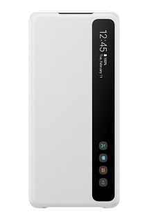 Samsung Clear View flipové pouzdro pro Samsung Galaxy S20+ bílé (EF-ZG985CWEGEU)