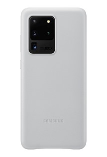 Samsung kožený kryt pro Samsung Galaxy S20 Ultra stříbrný (EF-VG988LSEGEU)
