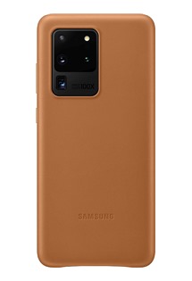 Samsung kožený kryt pro Samsung Galaxy S20 Ultra hnědý (EF-VG988LAEGEU)